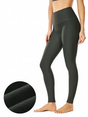 High Waisted Fleece Lined Sports Pants for Women