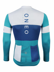 Men's Block Letter Print Cycling Jersey Short Sleeve