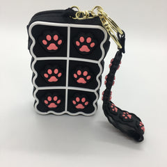 Cartoon Cat Palm Coin Purse Keychain For Girls