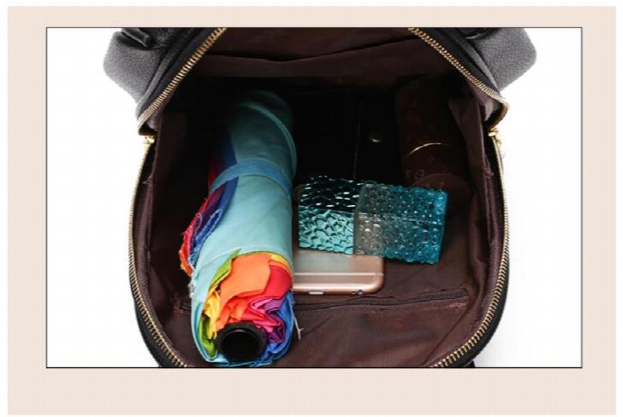 PU Shoulder Bag Multi-purpose Casual Ladies Backpack Travel Bag For Girls