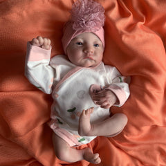 19'' Reborn Doll with 3D Marble Texture Skin, Veins, Halloween Gift
