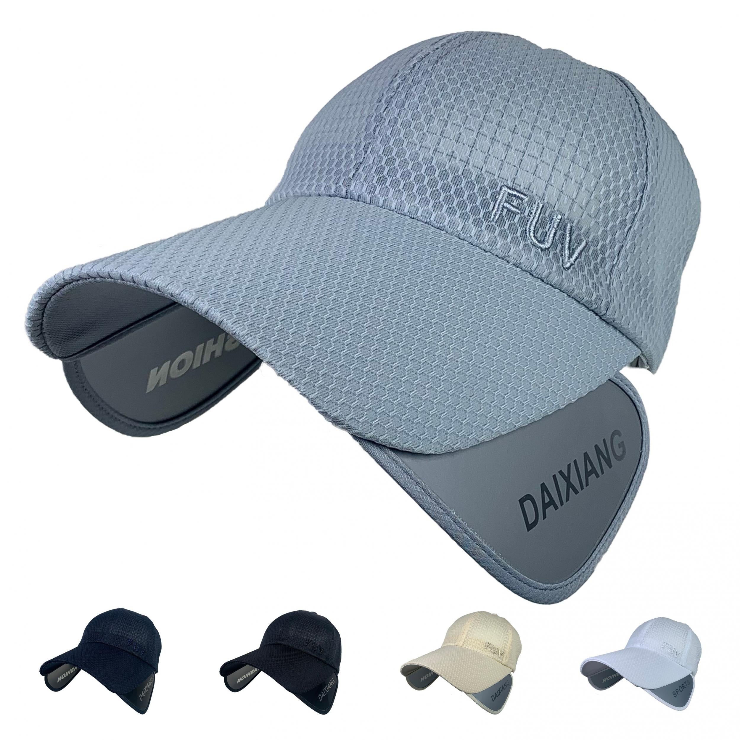 Expandable Sunshade Baseball Cap Mesh Breathable Style N Outdoor