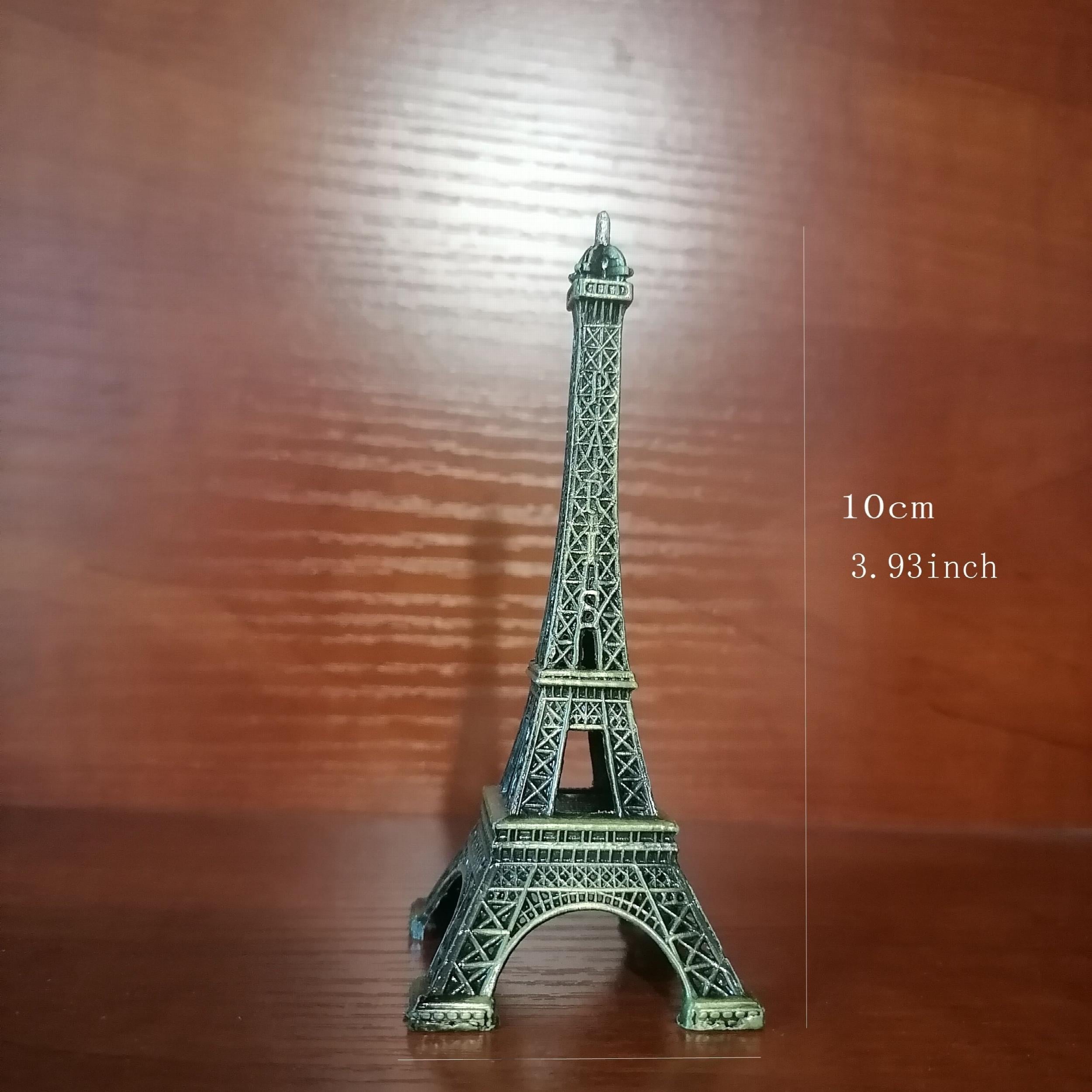 Paris Eiffel Tower Model Metal Crafts Home Decoration Ornament