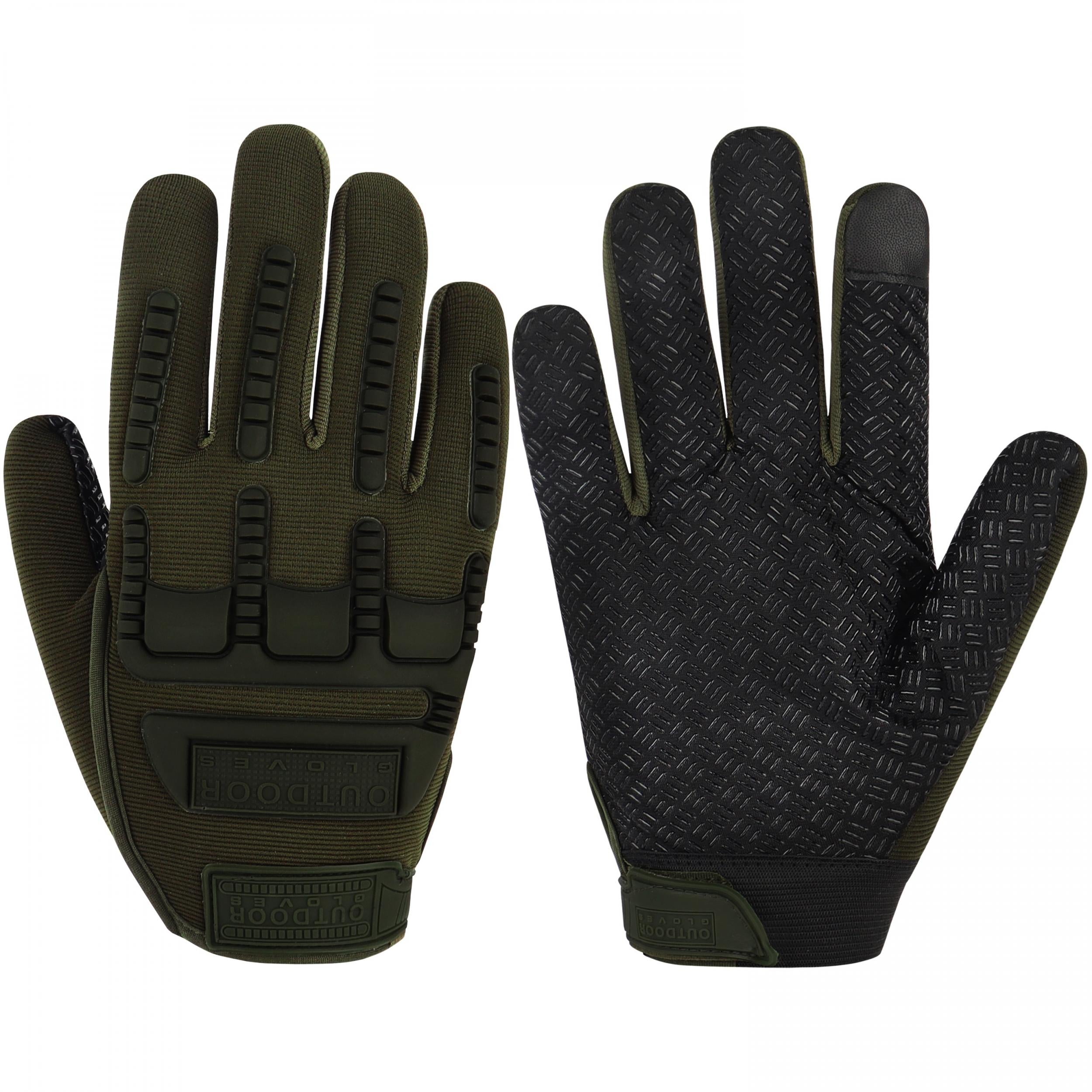 Durable Anti Slip Hard Knuckle Shooting Gloves for Men and Women