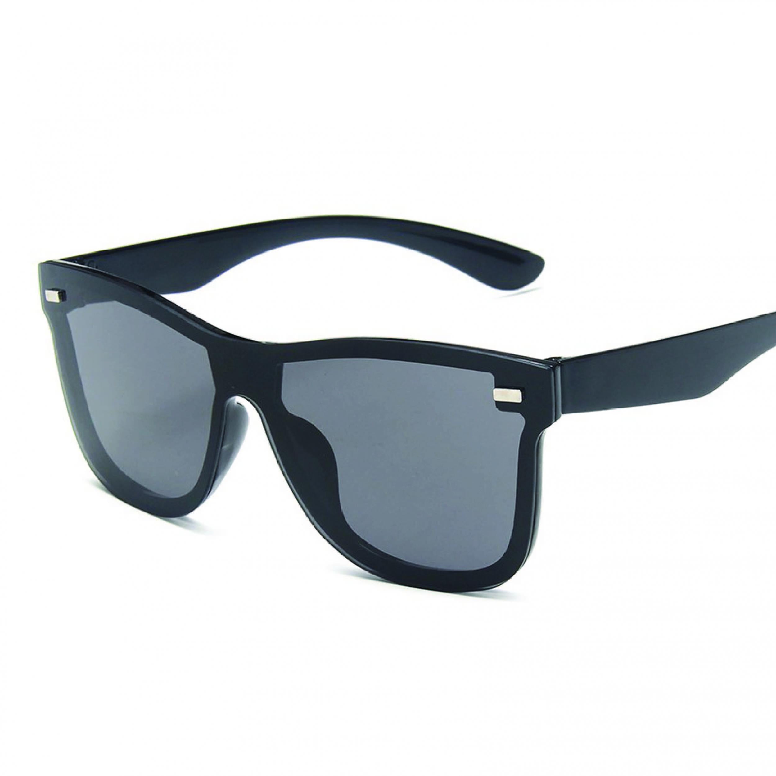 Photochromic Square Sunglasses Men Women Rivet Decor UV400