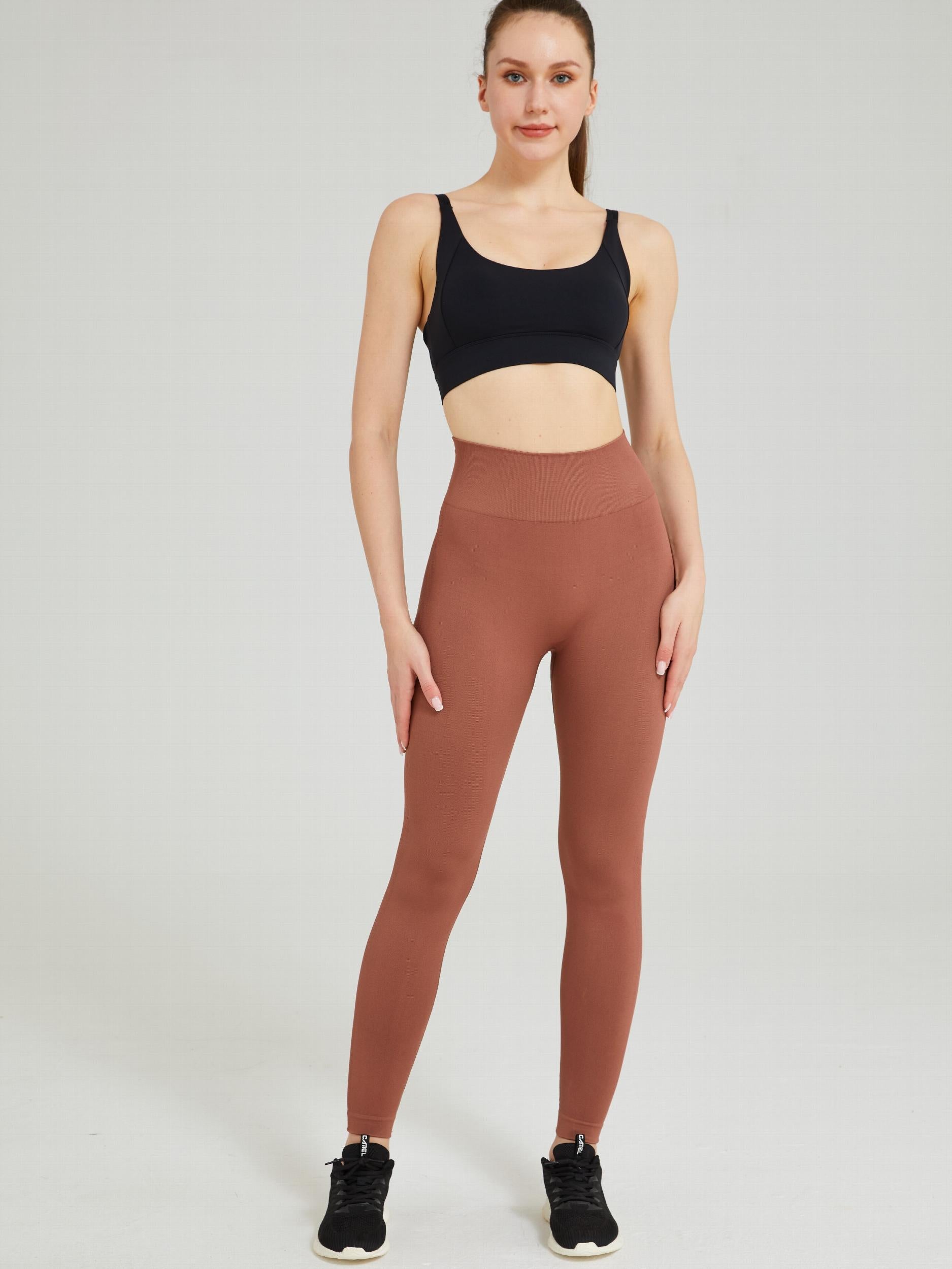 High Stretch Seamless Sports Leggings for Yoga Workout