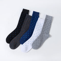 Men's Crew Socks Antibacterial Breathable Casual Socks