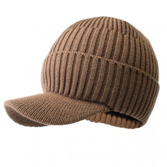 Men's Winter Warm Velvet Knitted Hat