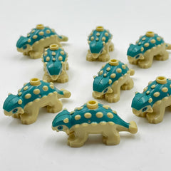 3pcs Ankylosaurus Model Building Blocks DIY Toys for Christmas Gift