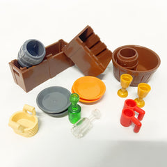 DIY Kitchenwares Building Blocks Cups Bottles Buckets Gift
