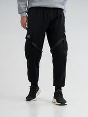 Women's High-Waisted Yoga Pants in Black