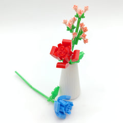 Diamond Particle Stone for Lotus Rose Bouquet and Building Blocks
