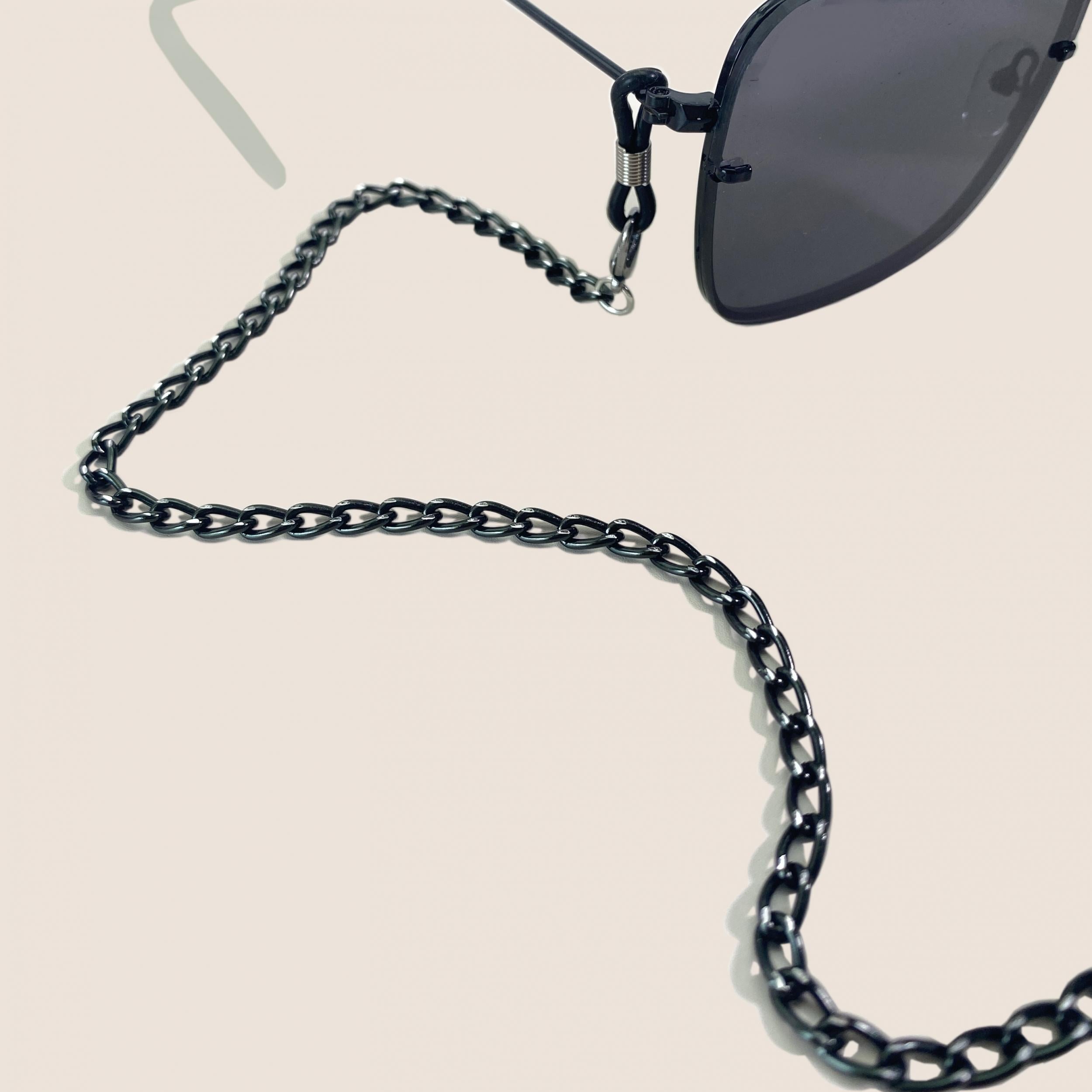 Hollow Glasses Chain Anti Slip Gothic Sunglasses Lanyard Strap