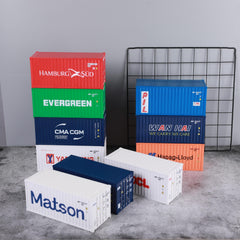 Industrial Style Desktop Storage Box Cabinet Model
