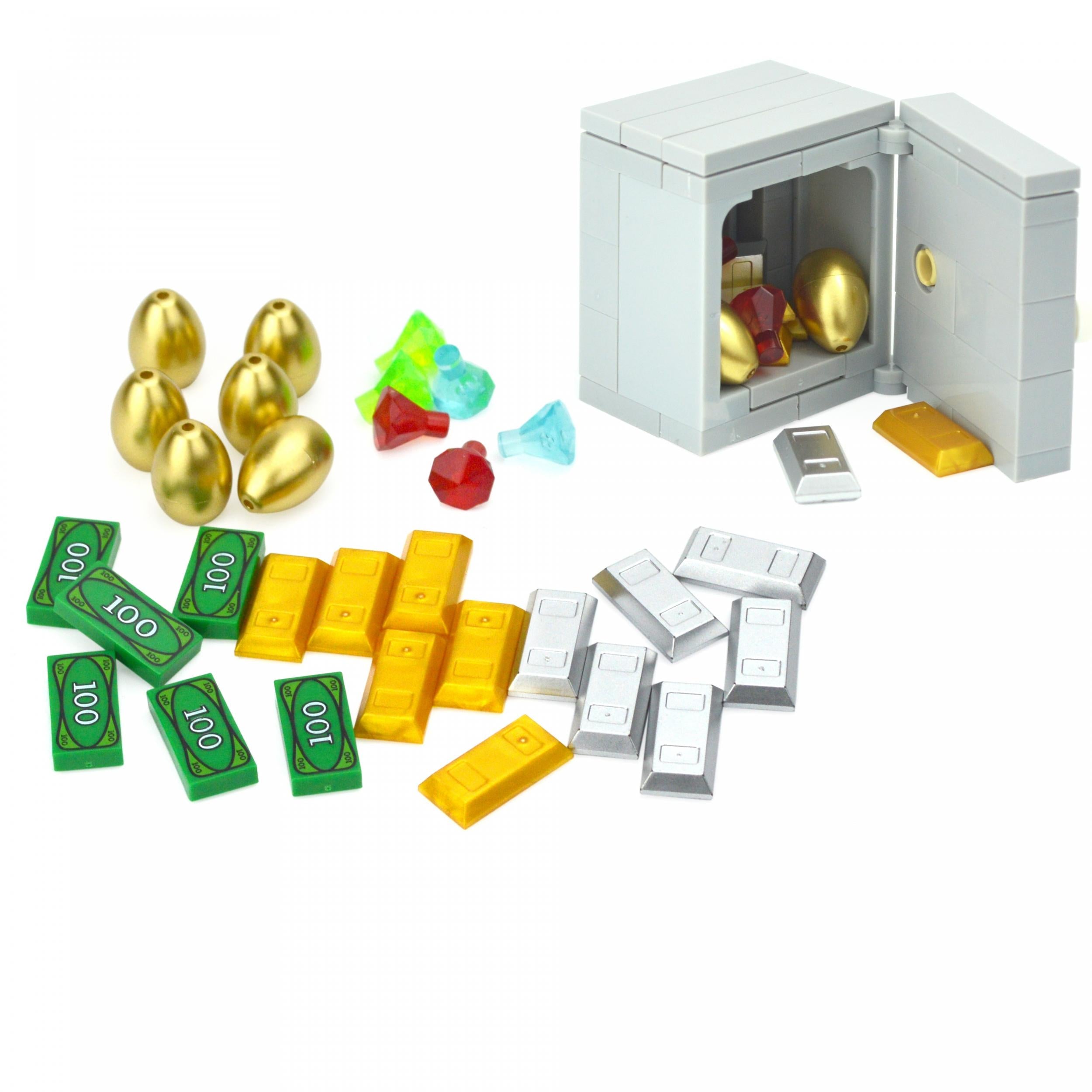 City Treasure Diamond Safe Block Building Set Kids Toys
