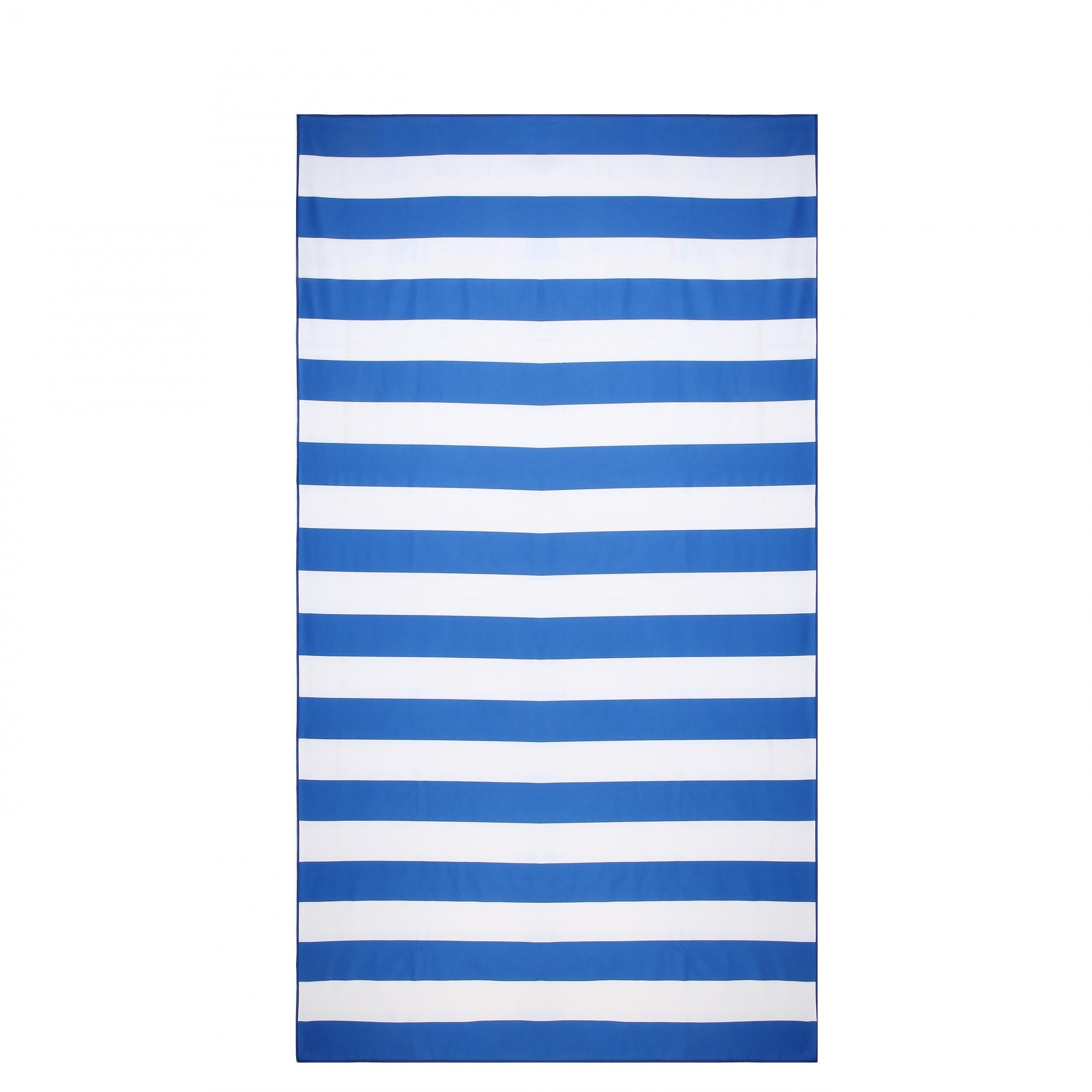 1pc Printed Striped Beach Towel Quick Dry Microfiber Swimming Beach Towel