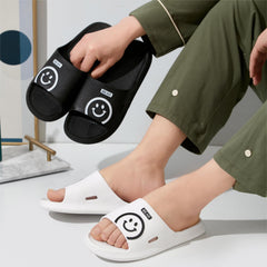 Men Women Lightweight Slippers Open Toe Home Shoes Spring Summer