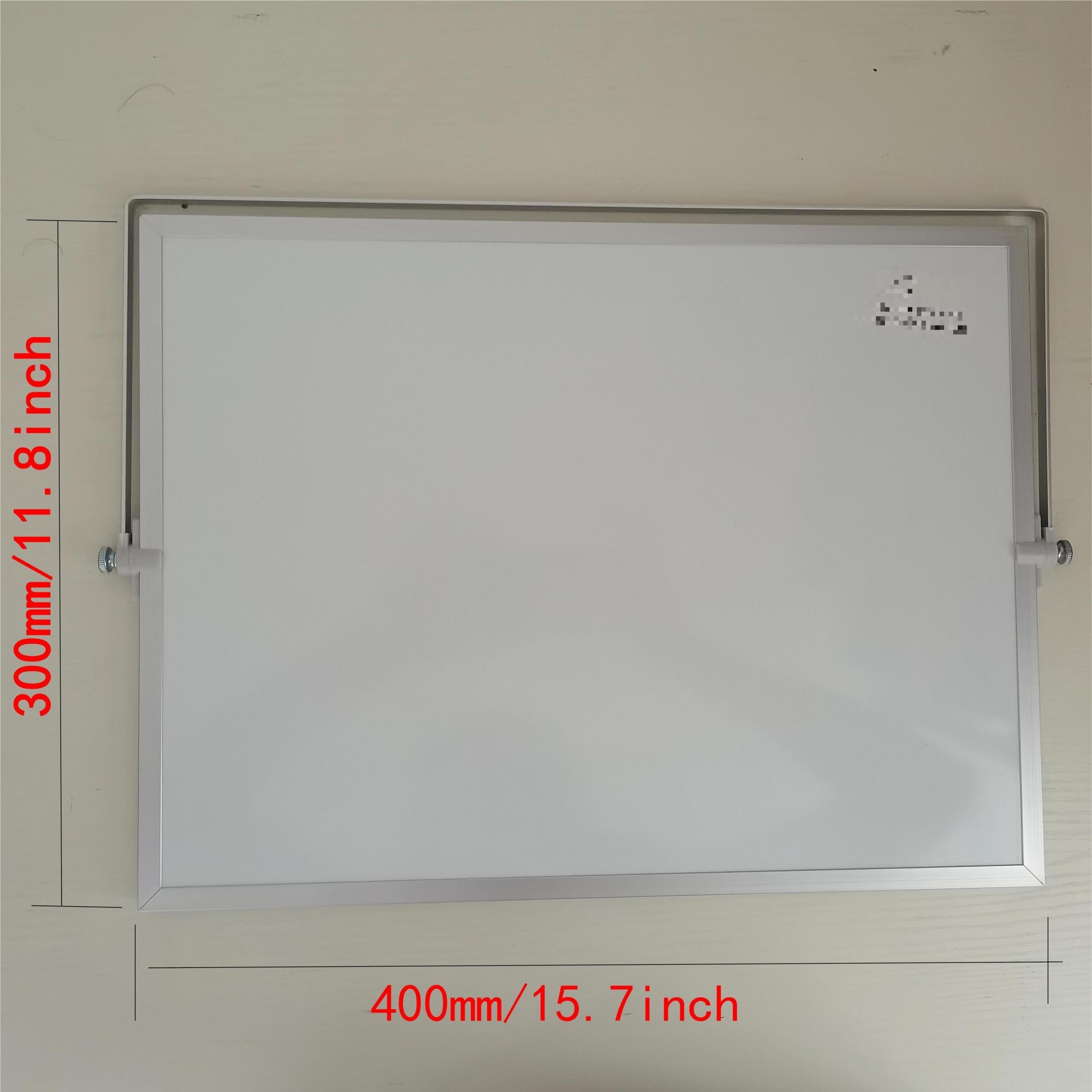 Double Sided Office Whiteboard Set with Markers, Pins, and Eraser