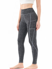 Women's High Waist Yoga Pants with Pockets Tummy Control Workout Leggings