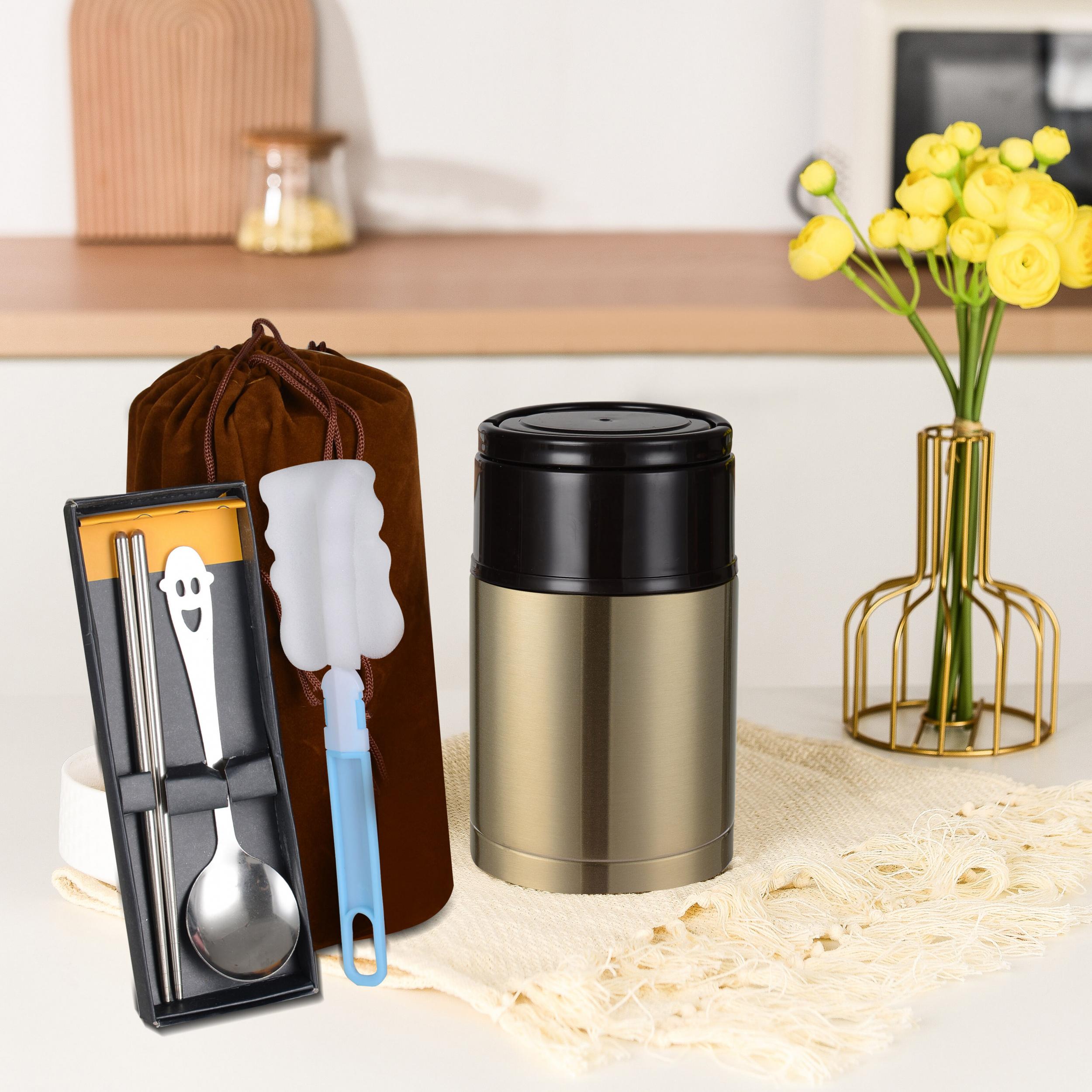 Stainless Steel Hot Food Flask Vacuum Insulated Bento Box