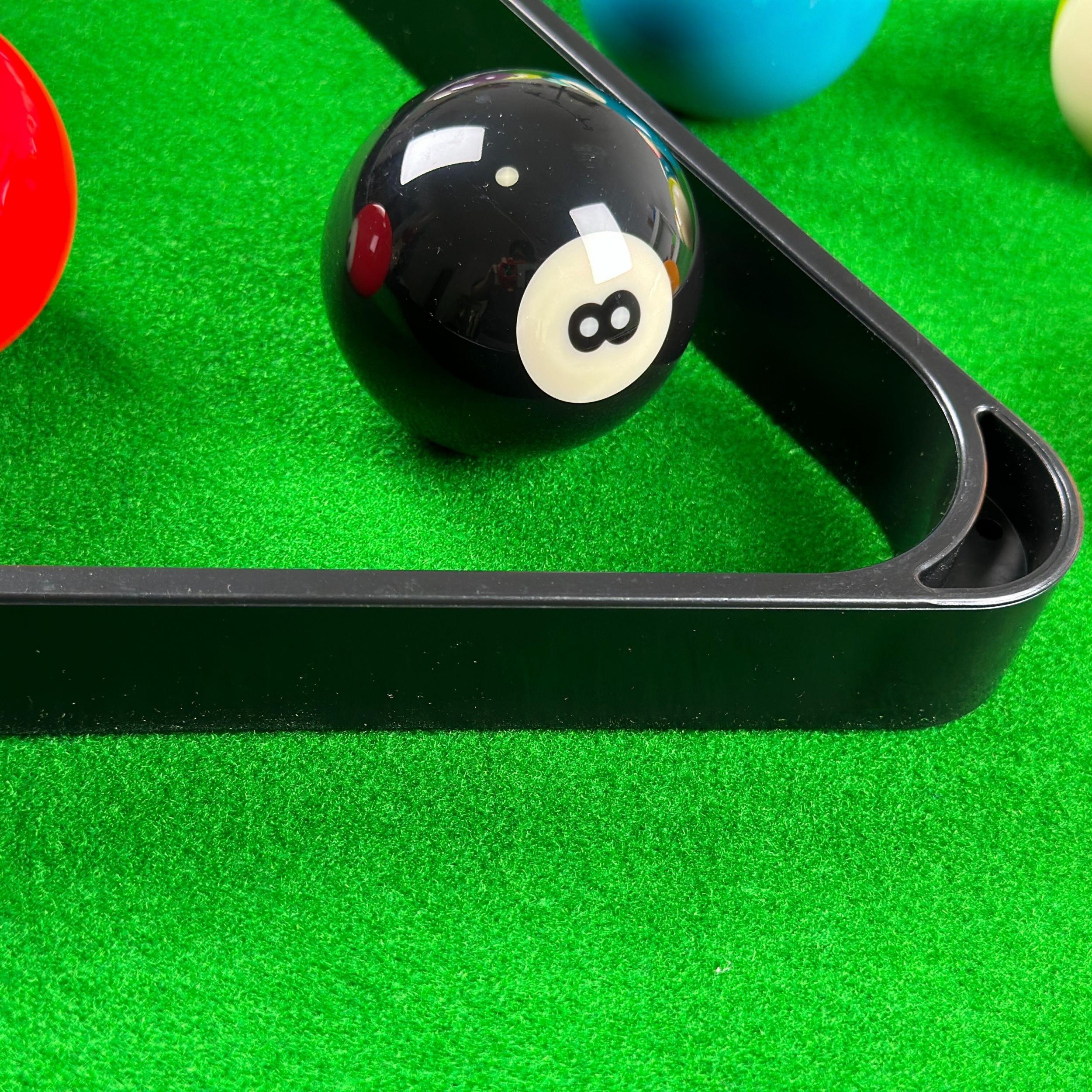 Plastic ABS 15 Ball Triangle Rack For 2 1 4 Pool Ball