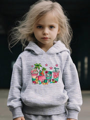 Summer Beach Drinks 2pcs Girls Outfits for Sports Spring Fall Outdoor