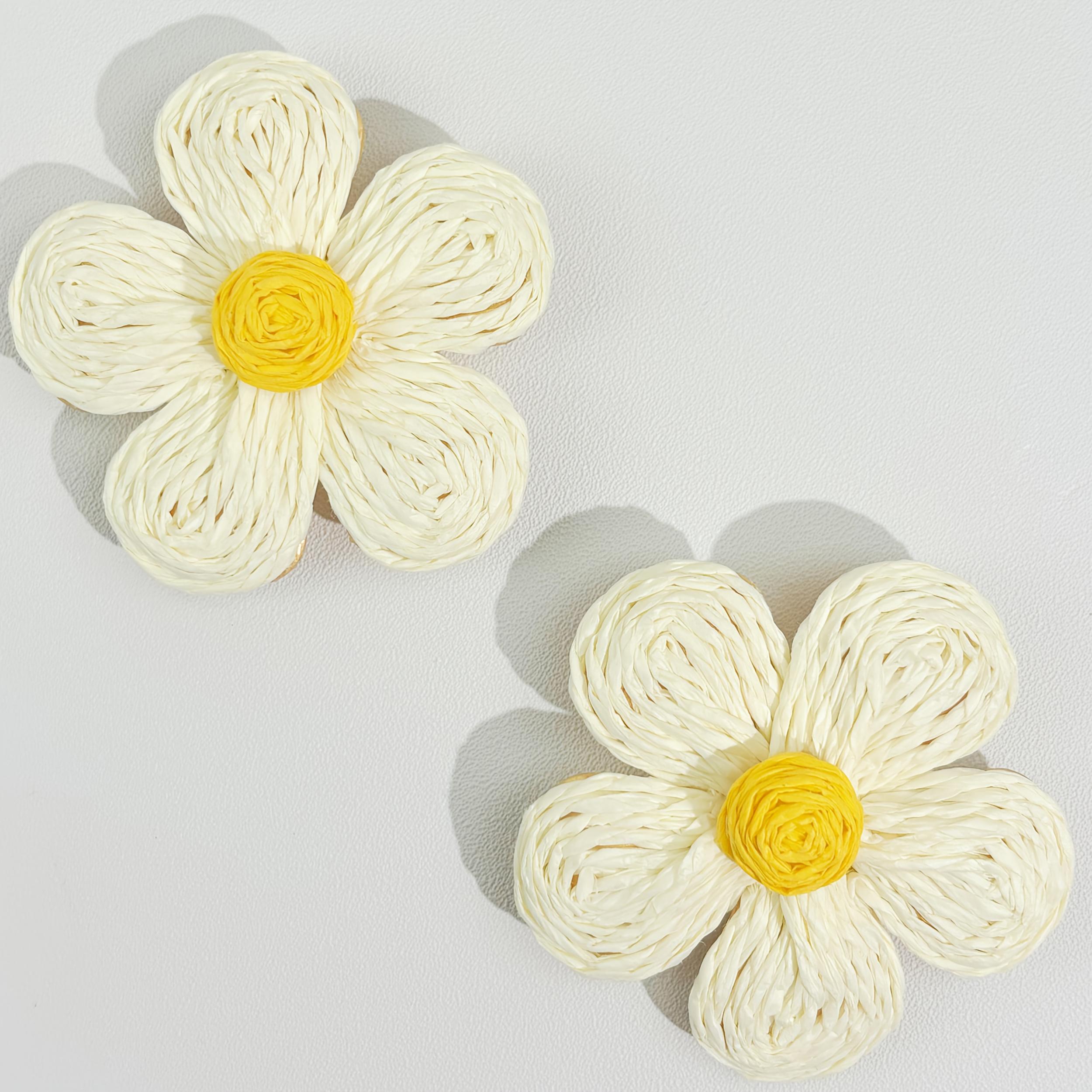 2pcs Floral Shirt Button Covers Multicolor Flower Business Wedding