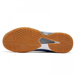 Men's Rubble Sole Badminton Shoes Non Slip Lace Up Sneakers