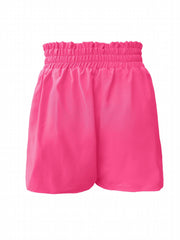 High Waist Drawstring Shorts for Women