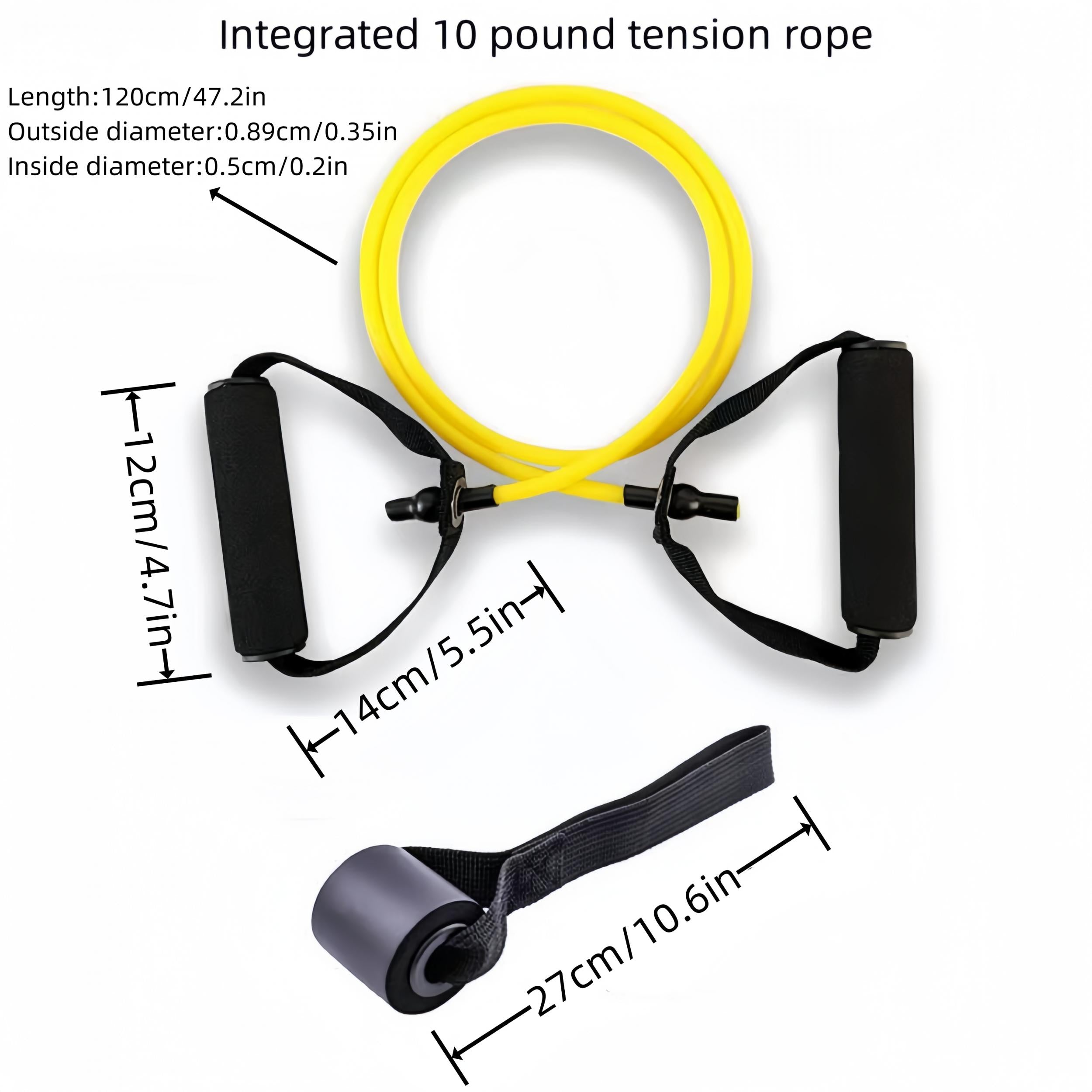 Yoga Resistance Band Set with Door Buckle