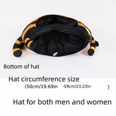 Spider Hat With Plush Doll for Halloween Party Costumes