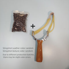 Zinc Alloy Slingshot Toy for Outdoor Play with Mud Beads