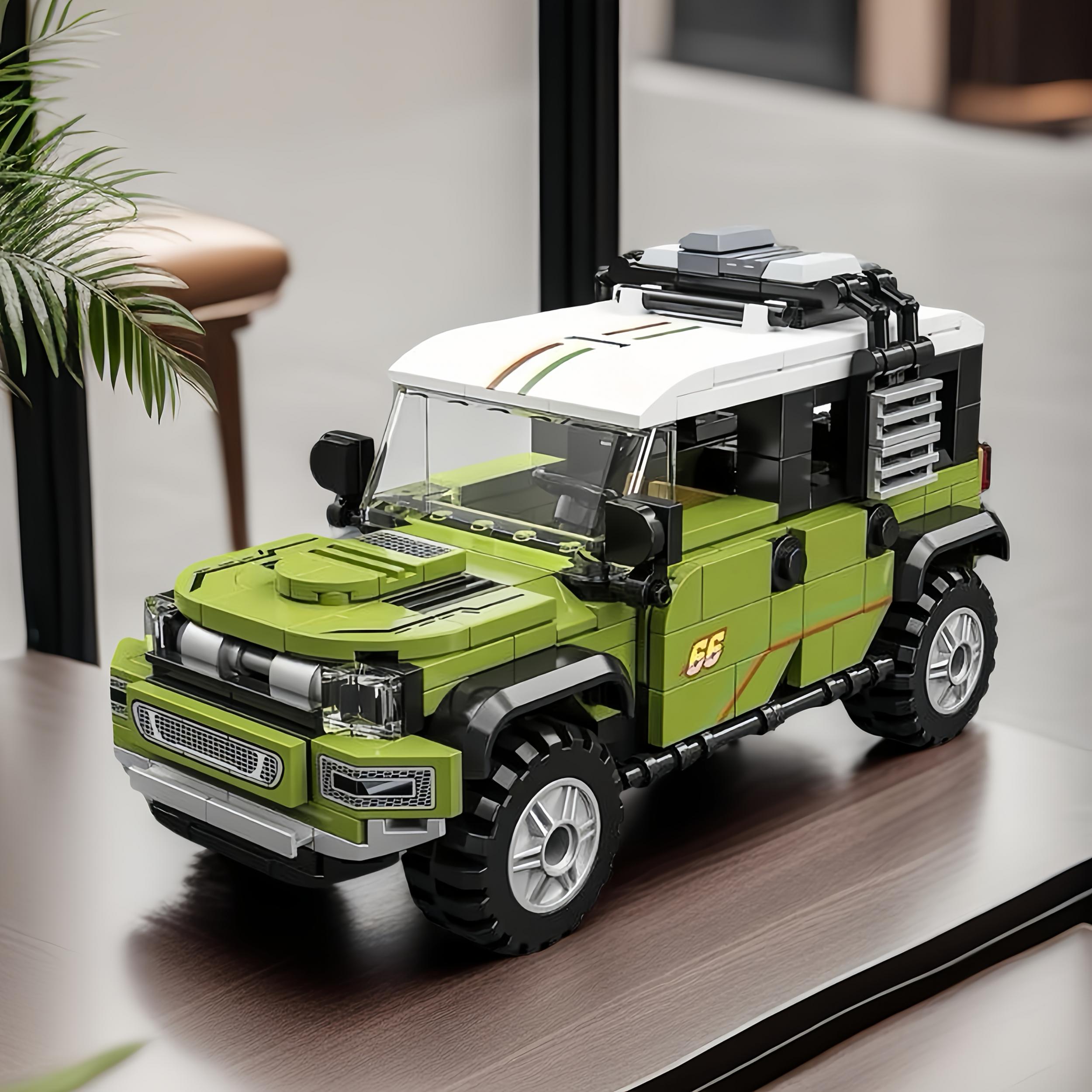 330pcs Off-road Vehicle Building Model Kit for Children