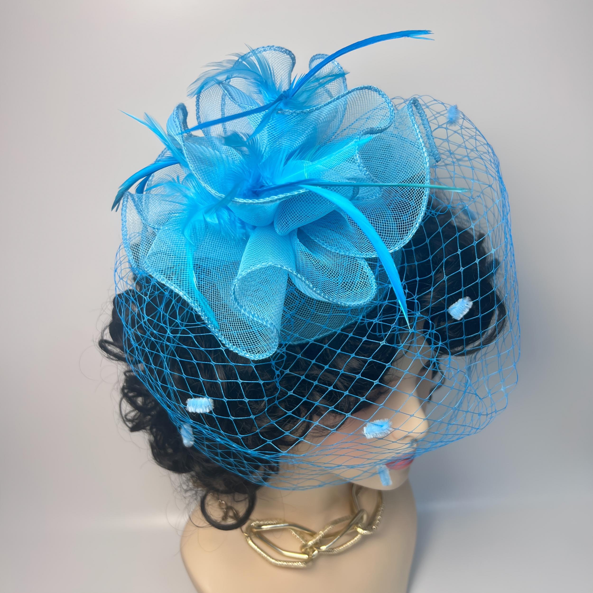 Women's Veil Cap Headpiece for Events