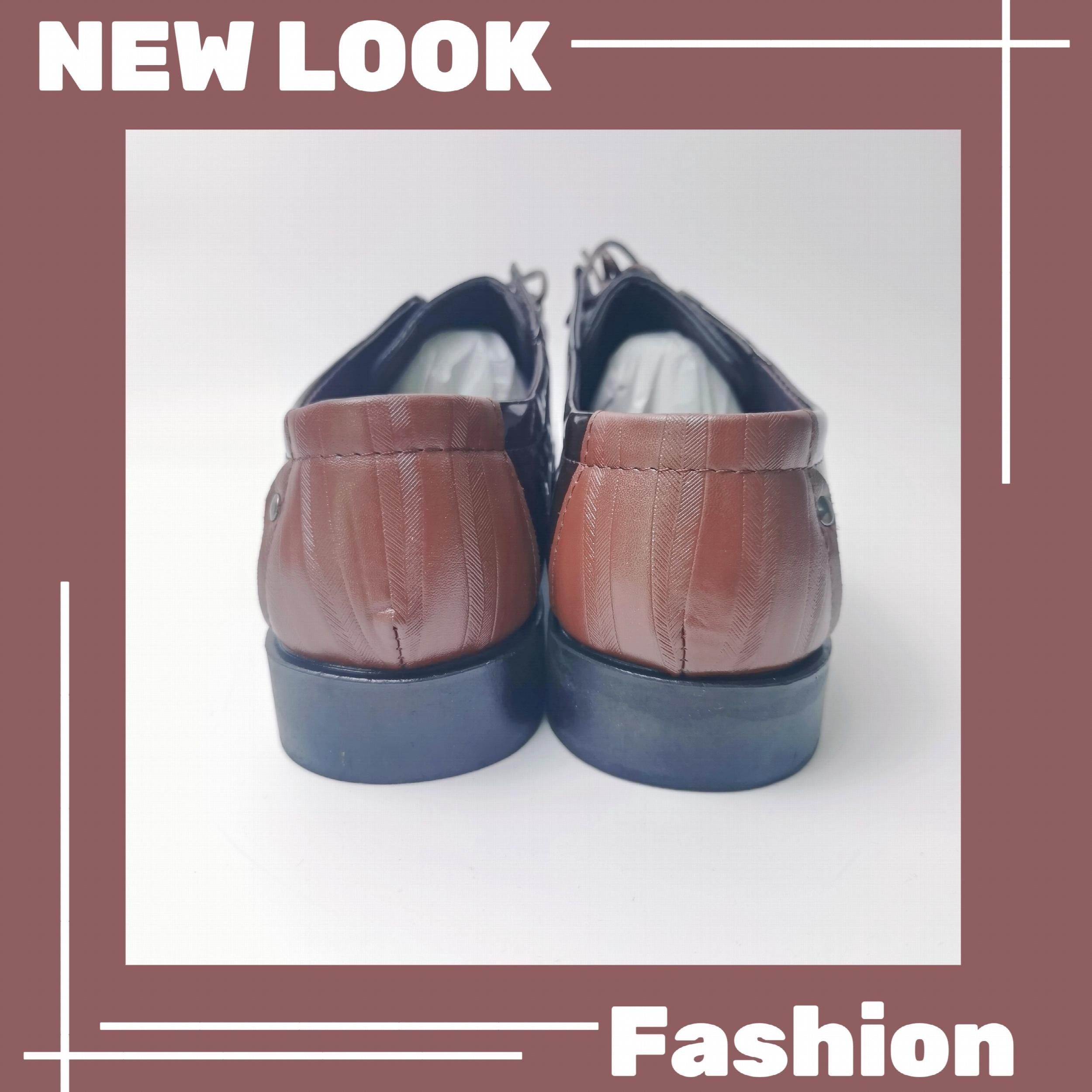 Men's British Style Derby Shoes - Wedding Business Dress Shoes