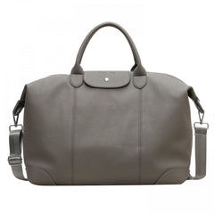 Retro Large Capacity Fitness Bag Zipper Tote for Sports & Travel