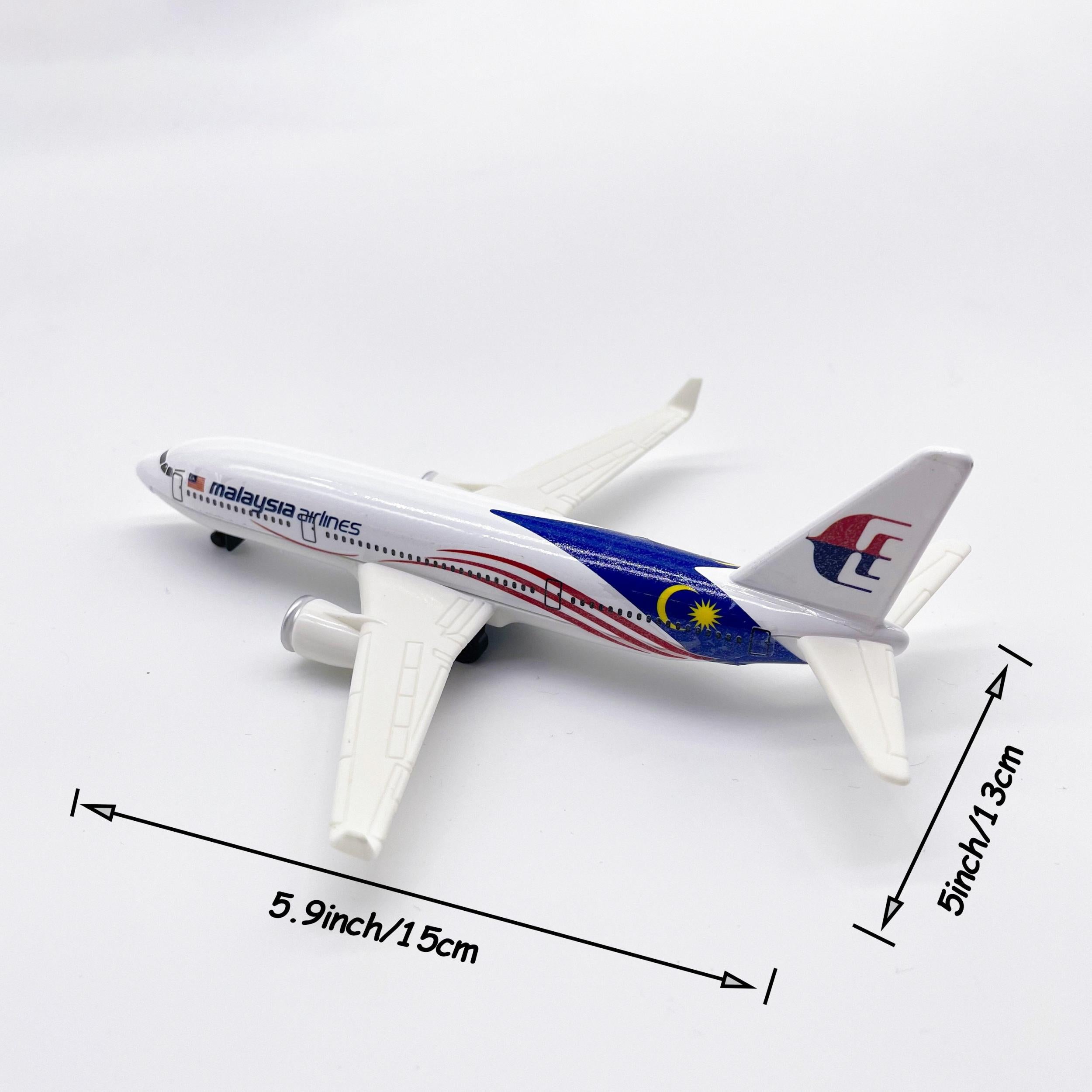 Malaysia Airplane Model Single Plane for Collection & Christmas Birthday