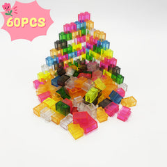 60pcs Crystal Building Blocks Variety DIY Building Blocks