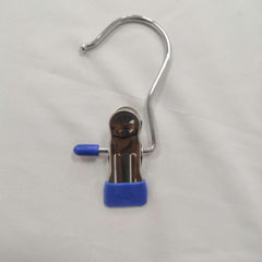 20pcs Non-slip Hanger Clip Set 360 Rotatable Boot Hook Metal Clip