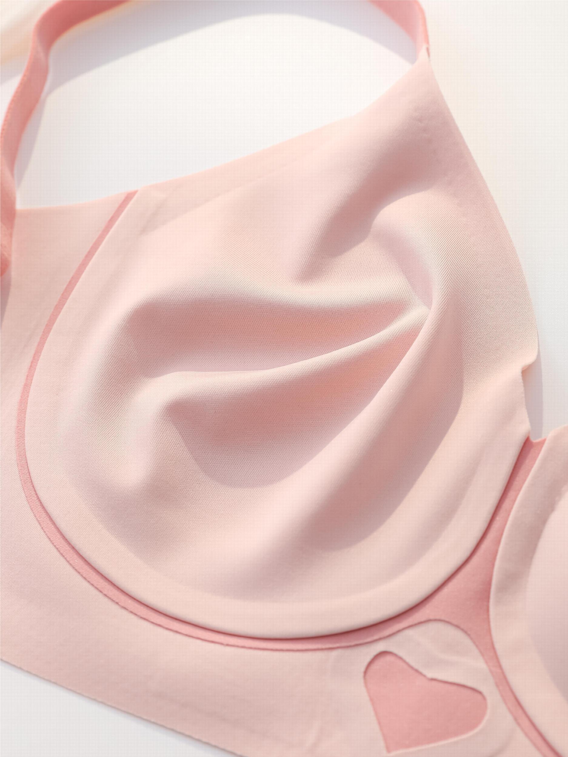Girl's V Neck Bralette, Adjustable Strap, Breathable, Soft, 12-17 Years