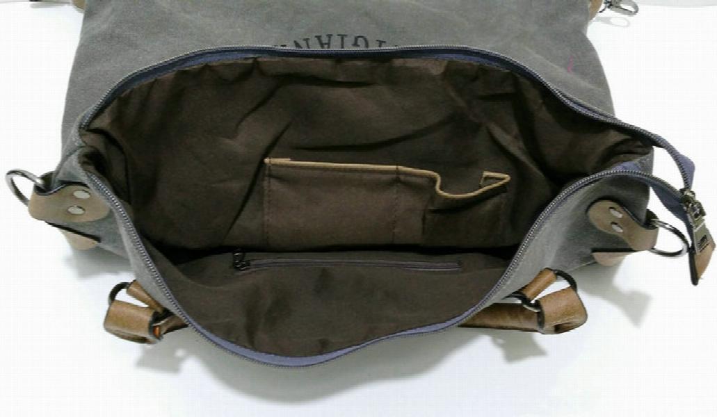 Vintage Big Star Canvas Tote Handbag - Women's Travel Shoulder Bag
