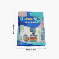 Adults Beginner Crochet Animal Kit with Videos, Yarn, Stuffing