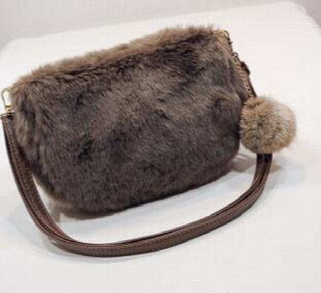 Fuzzy Rabbit Winter Fur Handbag