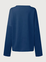 Horse Print Sweatshirt Long Sleeve Crew Neck Casual Fall Spring Women's Clothing