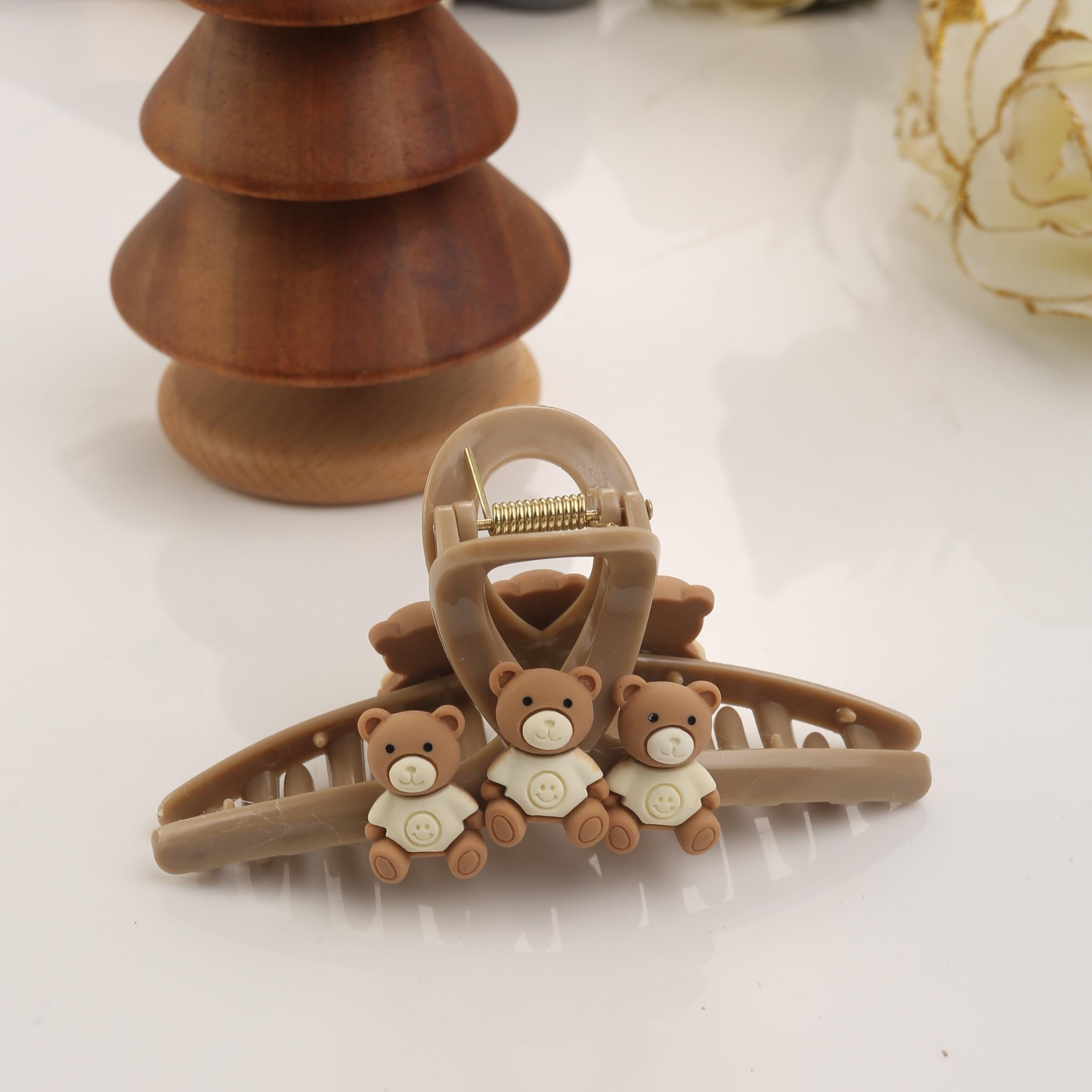 Bear Hair Claw Large Shark Claw Cartoon Hair Accessories For Women
