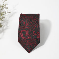 Men's Paisley Cashew Floral Ethnic Style Tie