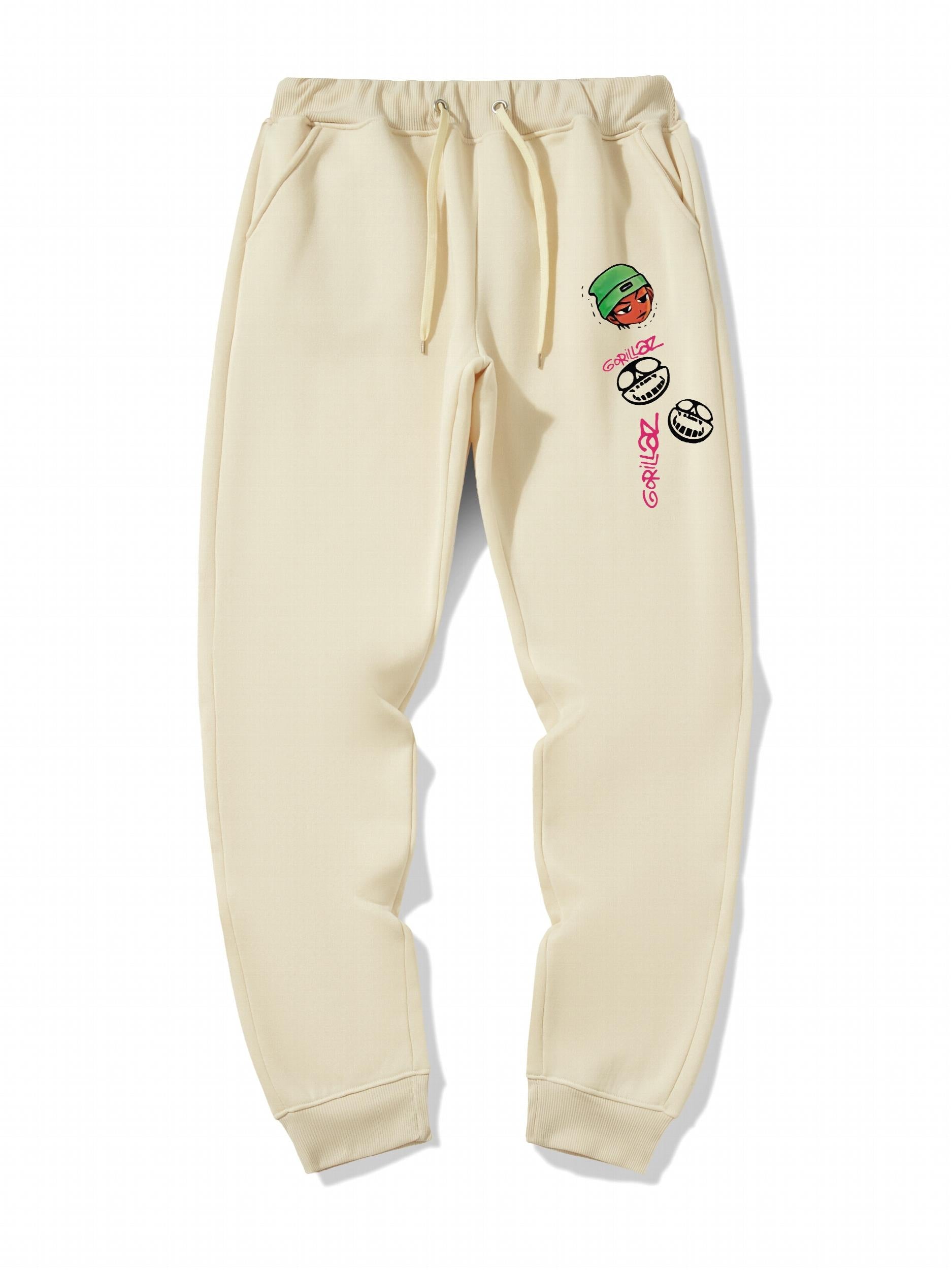 Men's Cartoon Print Jogger Sweatpants Drawstring Sport Pants