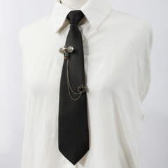 Vintage Bee Tassel Brooch Unisex Bow Tie + 1pc Shirt Accessories