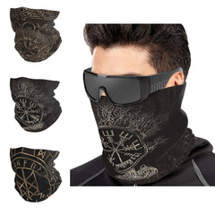 Breathable Bandana Neck Cover Warm Face Scarf For Outdoor Activities