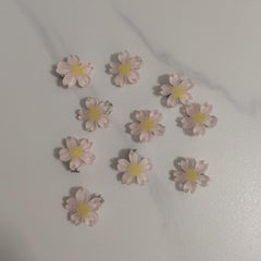 10pcs Mini Flower Claw Clips Sweet Non slip Hair Accessories Girls Kids